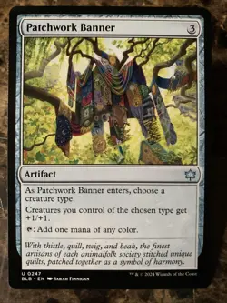 MTG TCG Bloomburrow Patchwork Banner 0247 Regular Uncommon - Image 1