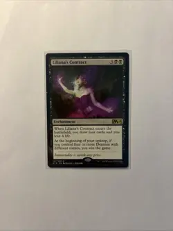 Liliana's Contract - Core Set 2019 - Magic the Gathering - MTG - Image 1