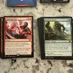 MTG Commande: Kamigawa Neon Dynasty - Upgrades Unleashed Precon Deck NM With Box 195166105352 - Image 3