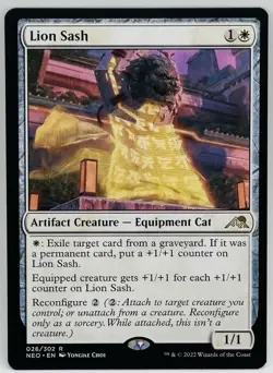 MTG Lion Sash Kamigawa: Neon Dynasty Regular - Image 1