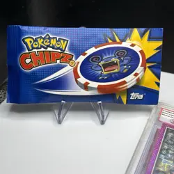 2006 Topps Pokemon Chipz Factory Sealed Booster Pack - Image 1