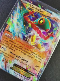Pokemon TCG Hawlucha EX 64/111 NM-LP Furious Fists Half Art Holo - Image 3