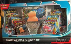 Pokemon Snorlax Ex & Blissey Ex Special Collection Box (NEW & SEALED) - Image 1