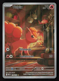 Vulpix 138/132 ME01: Mega Evolution Pokemon TCG LP+ - NM - Image 1