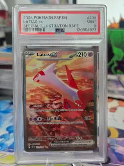 Pokemon TCG: Latias ex (Spec. Illus Rare) - 239/191 - S&V Surging Sparks - PSA 9 - Image 4
