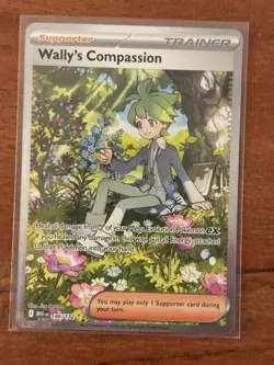 Pokemon TCG Mega Evolution Wallys Compassion SIR 186/132 Near Mint Holo - Image 1