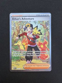Pokemon TCG Ethan's Adventure Sir 236/182 Destined Rivals Mint - Image 1
