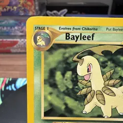 Bayleef 28/111 Neo Genesis - LP - US Seller - Pokemon TCG - Image 3