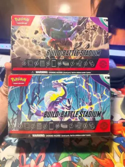 Pokemon TCG Scarlet & Violet Build & Battle Stadium Lot - Base Set + Paldea EVO - Image 1