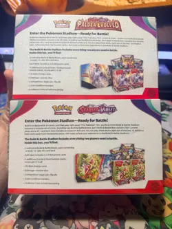 Pokemon TCG Scarlet & Violet Build & Battle Stadium Lot - Base Set + Paldea EVO - Image 2