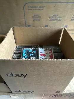 Black Bolt White Flare ETB Sleeve Lot of 60 Factory Sealed Pokemon TCG 2025 NEW - Image 1