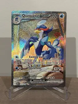 Pokemon TCG Quaquaval EX Sir 260/193 Paldea Evolved Special Illustration Holo - Image 1