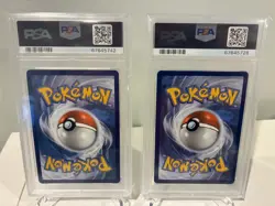 Pokemon 2021 Celebrations Flying Pikachu VMAX #7 & Surfing Pikachu VMAX #9 PSA 9 - Image 4