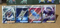 Pokemon Full Art Holo Trainers Lot of 4 Rare Candy Night Stretcher Opal Cyrano - Image 1