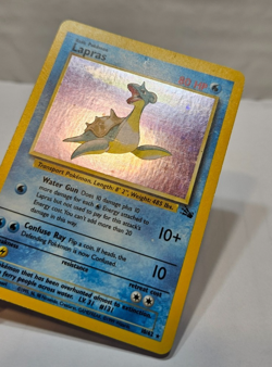 Lapras 10/62 Holo Rare Unlimited Fossil Pokemon 231 - Image 3