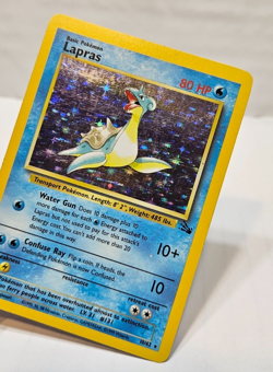 Lapras 10/62 Holo Rare Unlimited Fossil Pokemon 231 - Image 4