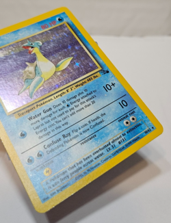 Lapras 10/62 Holo Rare Unlimited Fossil Pokemon 231 - Image 5