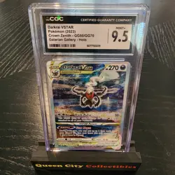 DARKRAI VSTAR HOLO CGC 9.5 - 2023 POKEMON CROWN ZENITH - GALARIAN GALLERY - GG50 - Image 1