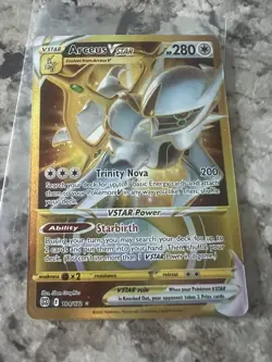 Pokemon TCG Arceus VSTAR Brilliant Stars 184/172 MINTY GOLD RARE - Image 5