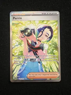 Perrin 220/167 Special Illustration Rare Pokemon Twilight Masquerade NM - Image 1
