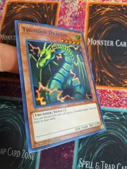 Yu-Gi-Oh! TCG Thunder Dragon HISU-EN046 Super Rare 1st Edition Near Mint - Image 2