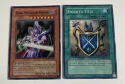 Yugioh - Dark Magician Knight ROD-EN001 & Knight’s Title EN002 Parallel SET + MO - Image 1