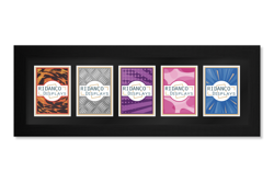 Black 5 Trading Card Frame (1x5) for TCG, Pokemon, MTG, Sports Display Holder - Image 1