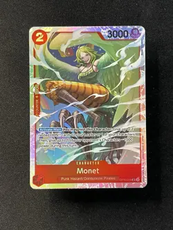 Monet - OP10-016 - SR - Royal Blood - One Piece Card Game English - Image 1