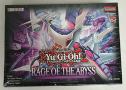 Yugioh Rage Of The Abyss 1st Edition English 4 Pack 9 Card Box Factory Sealed - Image 1
