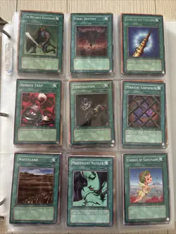 Vintage Yu-Gi-Oh! TCG Cards Lot - Sangan, Hinotama Soul, Garoozis & more! - Image 1