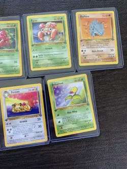 Pokemon Card Jungle Set 1st Edition Bundle Jigglypuff Gloom Pokeball - Image 5