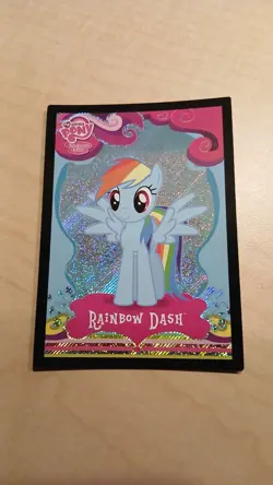 Rainbow Dash Series 1 Trading Card Hasbro 2012 #F18 - Image 1
