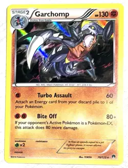 Pokemon Garchomp TCG Holo Rare Card Breakpoint 70/122 NM Condition - Image 1