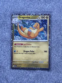 Pokemon TCG Dragonite Holo Promo Card 012/015 McDonald's Exclusive 2025 - Image 1
