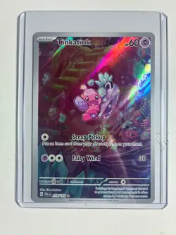 Pokemon TCG Tinkatink Scarlet & Violet Paldea Evolved Holo Card 216/193 - Image 1