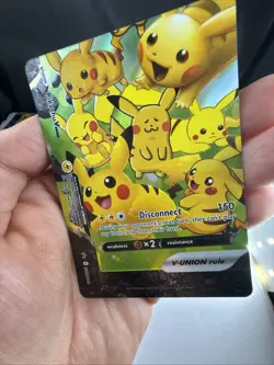 🔥 Pikachu V-Union [Set of 4] SWSH: Sword & Shield Promo Cards Holo NM 🔥 - Image 1
