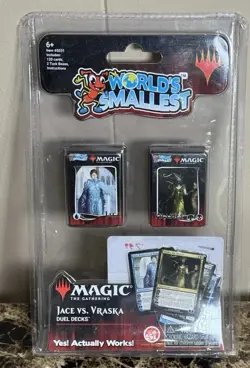 World's Smallest Magic the Gathering Jace vs Vraska Duel Decks Card Game SEALED - Image 1