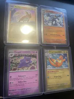 Pokemon 151 Cosmos Holo Promos from Sam’s Club Tin Set - 4 Promo Cards - No Tins - Image 3