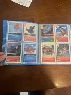 Club Penguin Card-Jitsu Trading Card Collector Album With Cards- See Pics. - Image 4