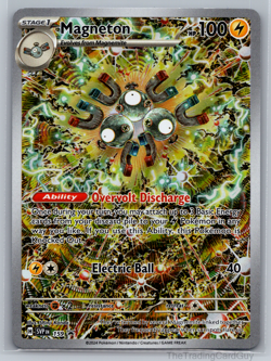 Pokemon Magneton SVP 159 Black Star Promo Card Surging Sparks NM English - Image 1