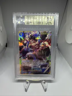 Monkey D. Luffy OP11-118 SEC A Fist of Divine Speed ONE PIECE Card Game English - Image 1