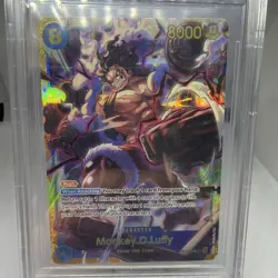 Monkey D. Luffy OP11-118 SEC A Fist of Divine Speed ONE PIECE Card Game English - Image 3