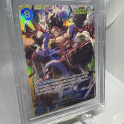Monkey D. Luffy OP11-118 SEC A Fist of Divine Speed ONE PIECE Card Game English - Image 4