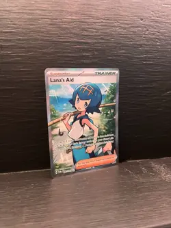 Lana's Aid Sv06 Trainer Twilight Masquerade Pokemon TCG Card 207 Near Mint - Image 1