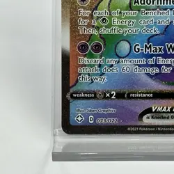 2021 Pokemon Alcremie VMAX TCG Shining Fates Holo Card 073/072 - Image 5