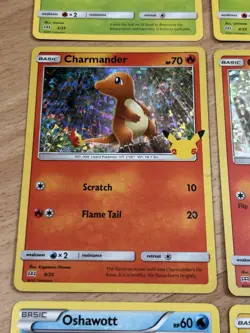 Penny Lot - 2021 Pokemon Cards - Charmander Chimchar Turtwig Pikachu Fennekin - Image 3
