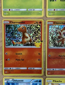 Penny Lot - 2021 Pokemon Cards - Charmander Chimchar Turtwig Pikachu Fennekin - Image 5