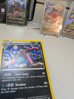 Krookodile 66/108 Cosmos Holo Black & White Dark Explorers Pokemon Card LP - Image 3