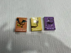 3 Decks Of Pokemon Battle Academy Cards Charizard Pikachu & Mewtwo Decks New - Image 1
