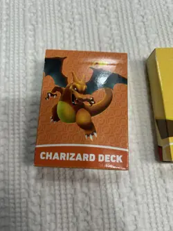 3 Decks Of Pokemon Battle Academy Cards Charizard Pikachu & Mewtwo Decks New - Image 2